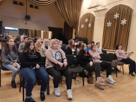 22 января 2020 года студенты техникума приняли участие в мероприятии, посвященном Дню освобождения Московской области от фашистских захватчиков, которое проходило в Павшинской городской библиотеке