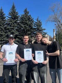 16 апреля команда техникума "Спартанцы" приняла участие в военно-спортивной игре " Защитник Отечества - 2025"