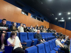 17 апреля студенты техникума были приглашены в Российский государственный архив кинофотодокументов